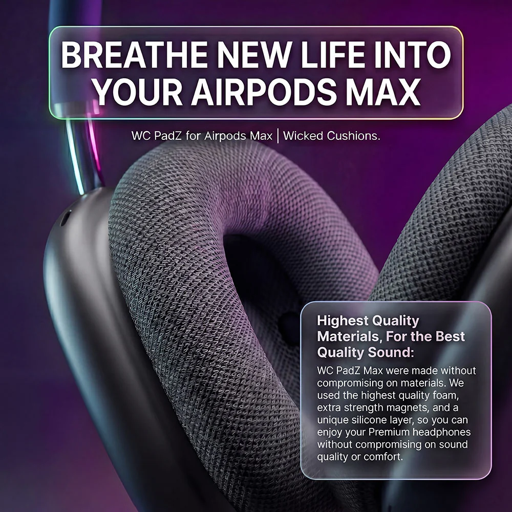 AirPods Max Ear Cushions – WC PadZ Max - Image 19