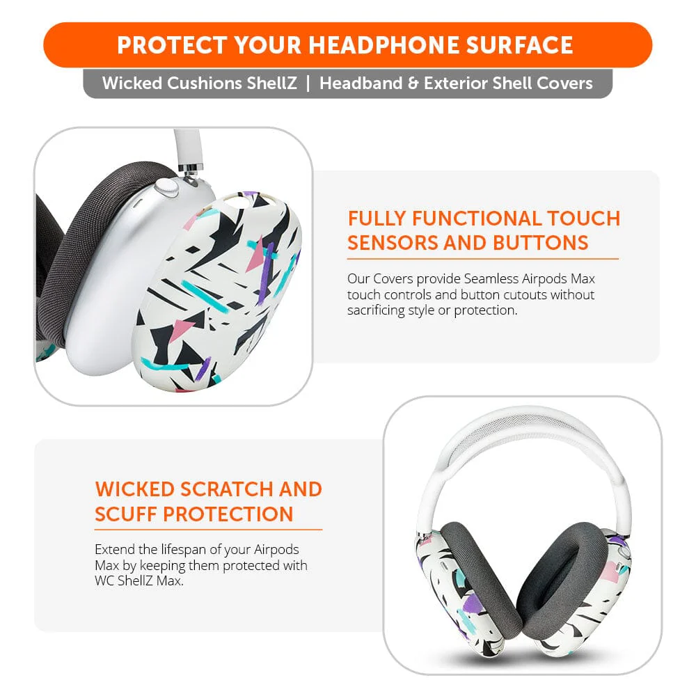 Airpods Max 1 & 2 Exterior Shell Covers - WC ShellZ Max - Image 58