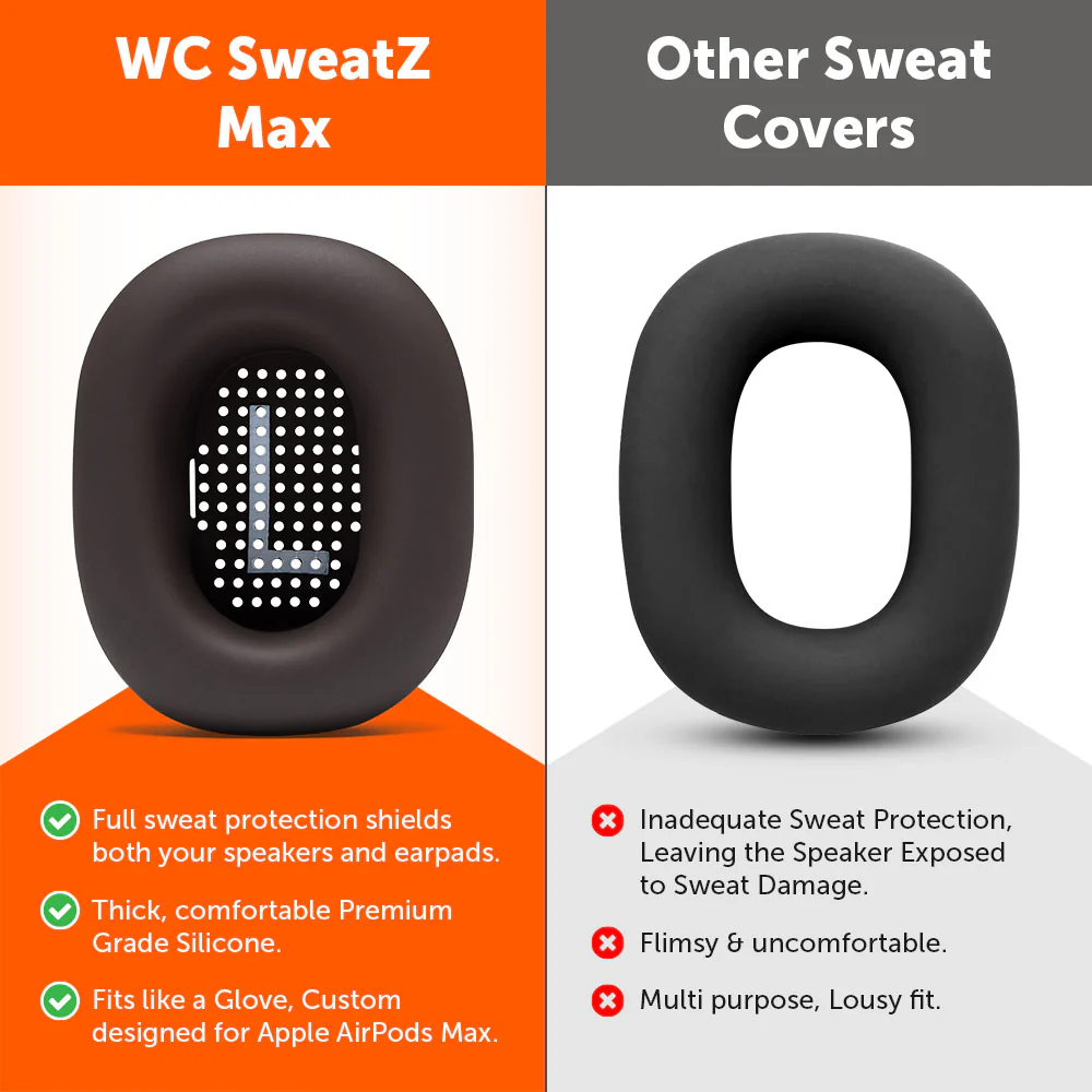 Apple Airpods Max 1 Earpad Sweat Covers - WC SweatZ Max - Image 108