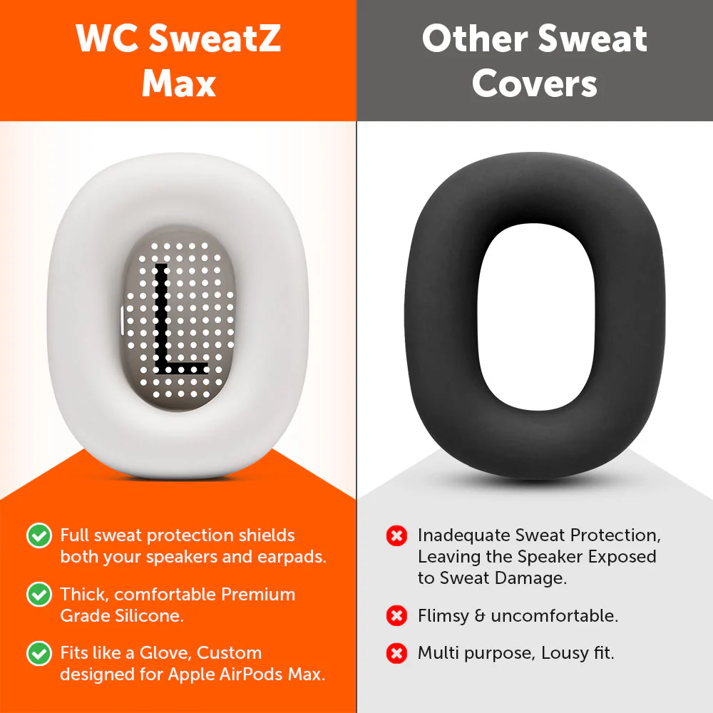Apple Airpods Max 1 Earpad Sweat Covers - WC SweatZ Max - Image 116