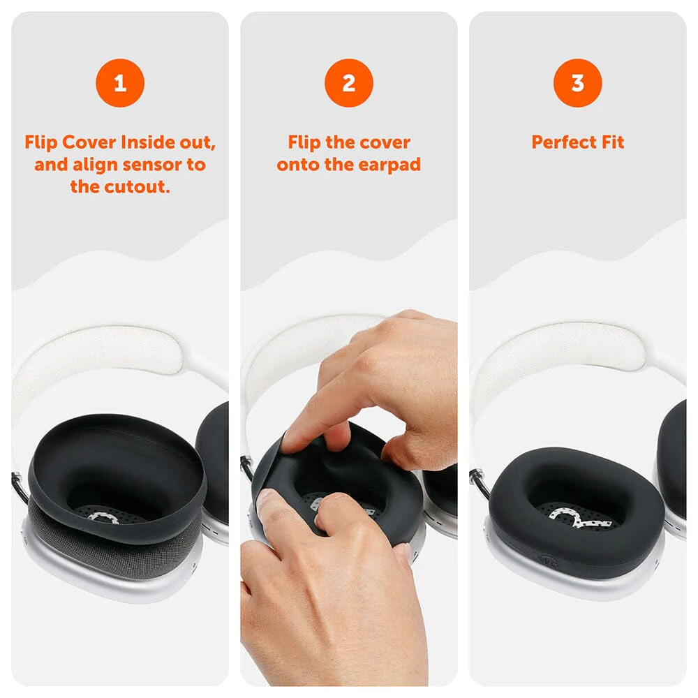 Apple Airpods Max 1 Earpad Sweat Covers - WC SweatZ Max - Image 14