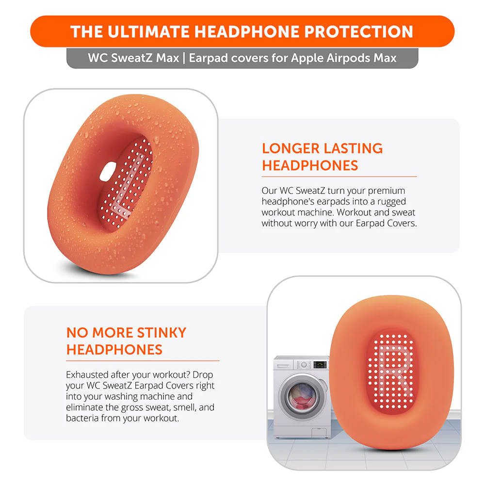 Apple Airpods Max 1 Earpad Sweat Covers - WC SweatZ Max - Image 155
