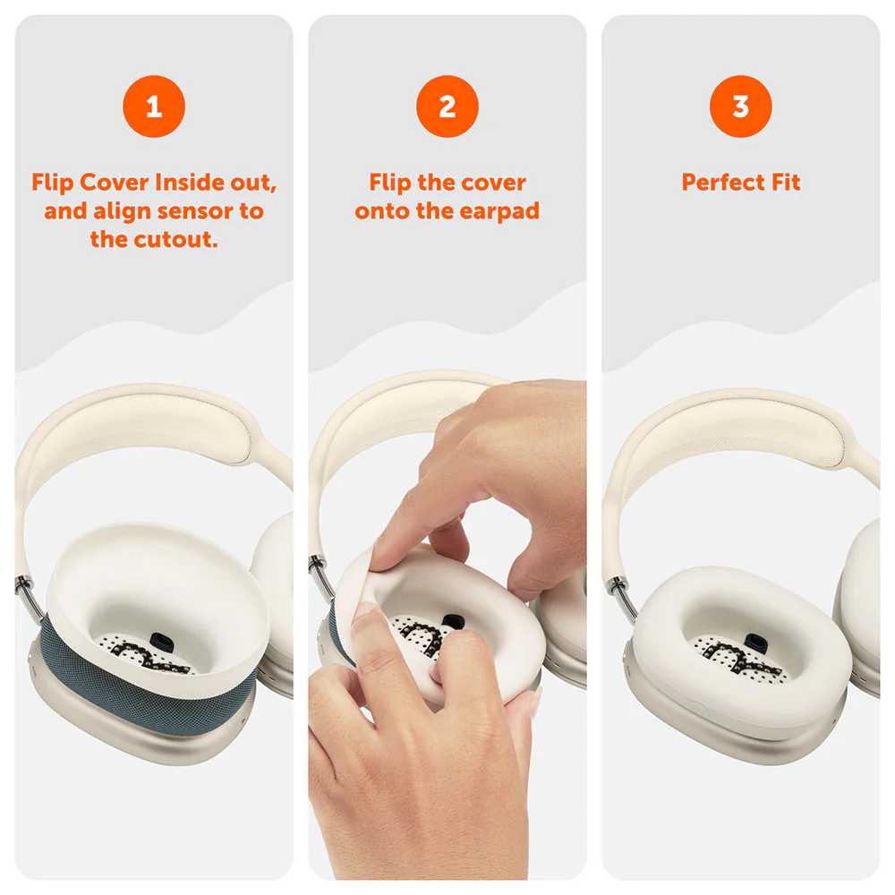 Apple Airpods Max 1 Earpad Sweat Covers - WC SweatZ Max - Image 166