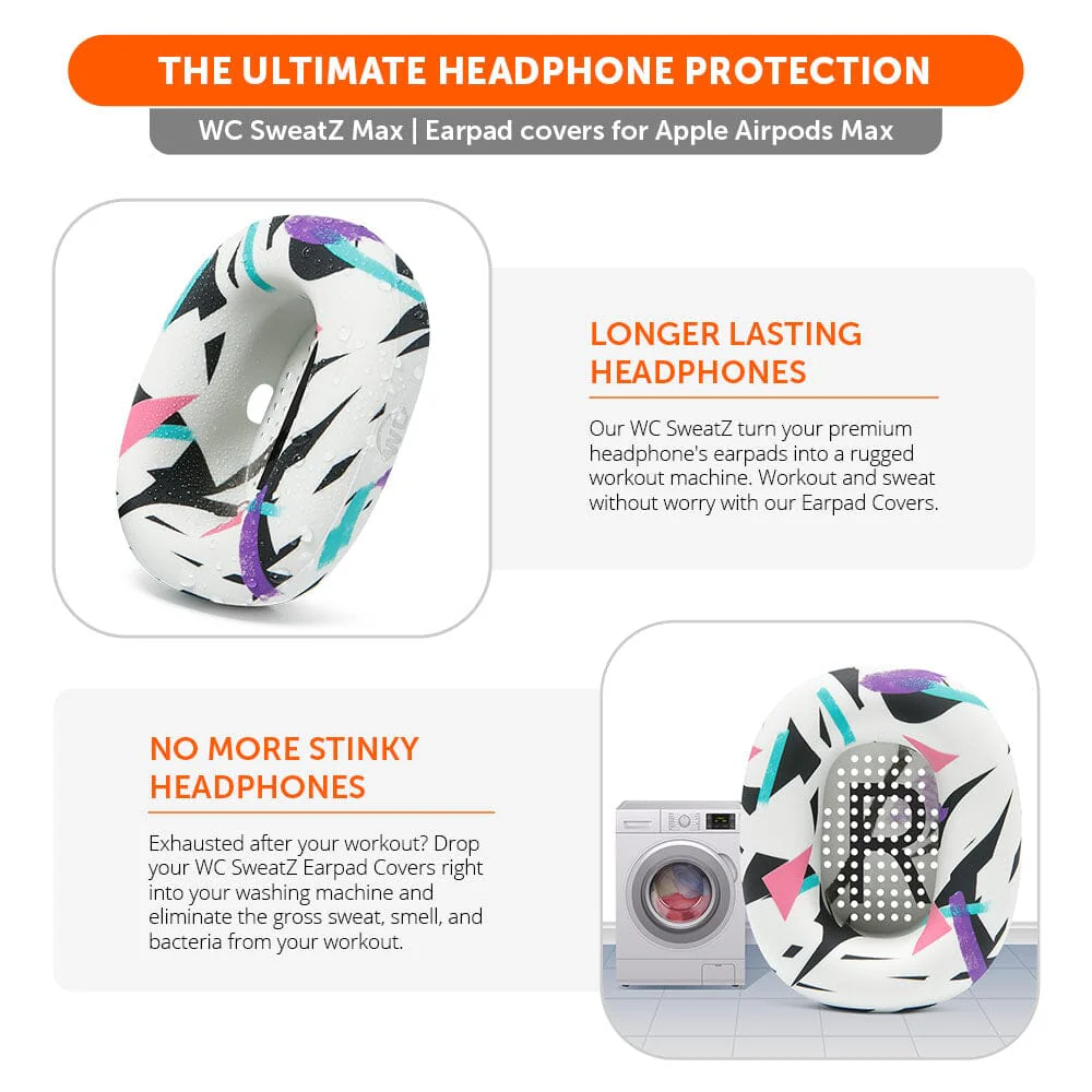 Apple Airpods Max 1 Earpad Sweat Covers - WC SweatZ Max - Image 27