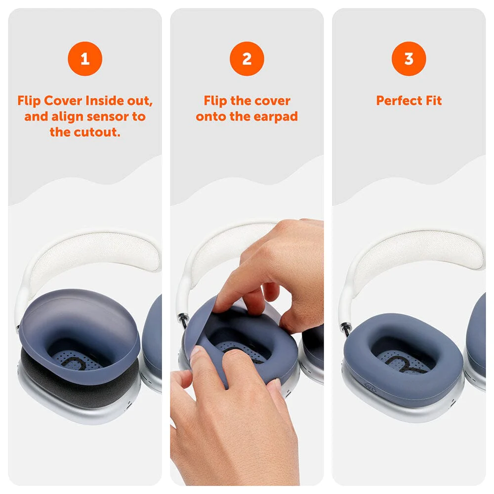 Apple Airpods Max 1 Earpad Sweat Covers - WC SweatZ Max - Image 62