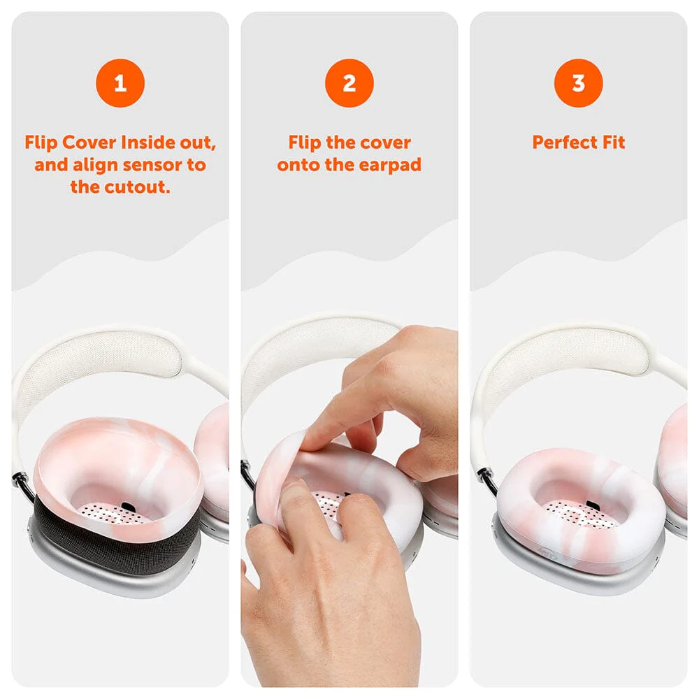 Apple Airpods Max 1 Earpad Sweat Covers - WC SweatZ Max - Image 70