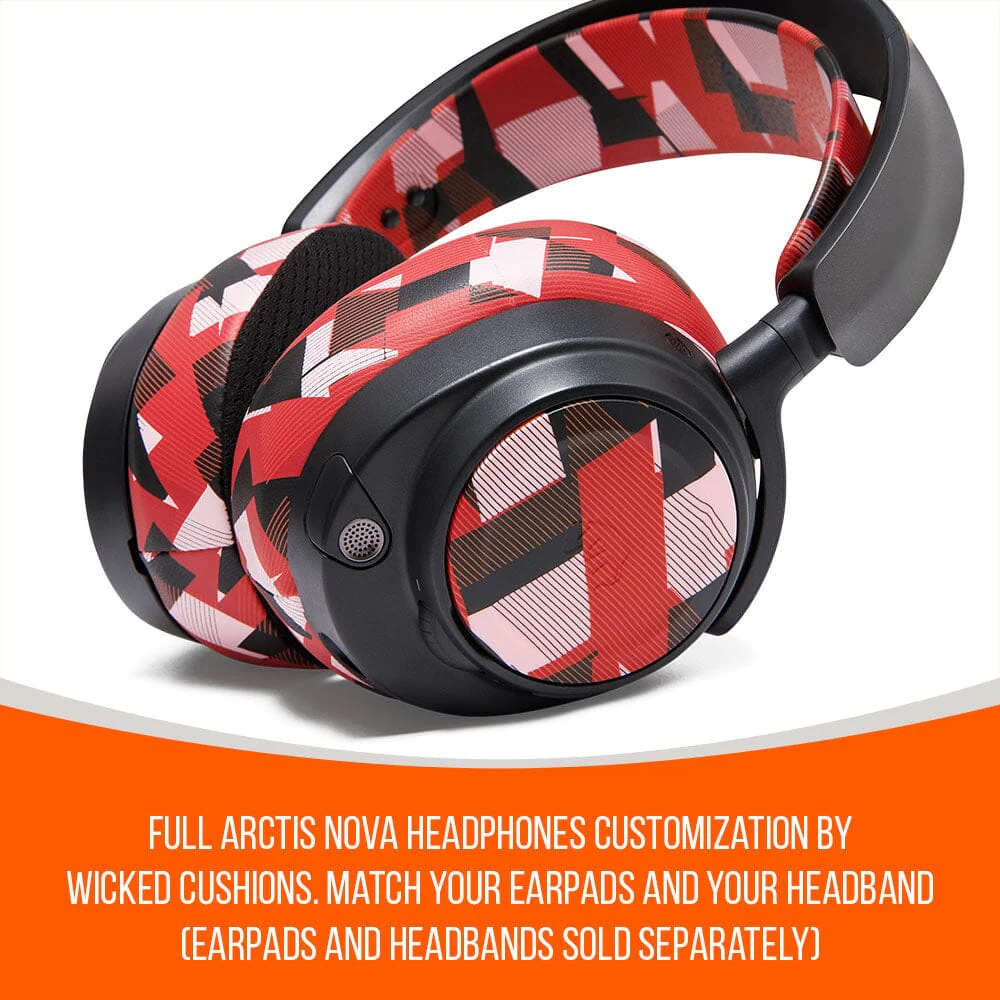 WC Side Speaker Plates for Arctis Nova Headsets - Arctis Nova Booster Pack by Wicked Cushions - Image 94
