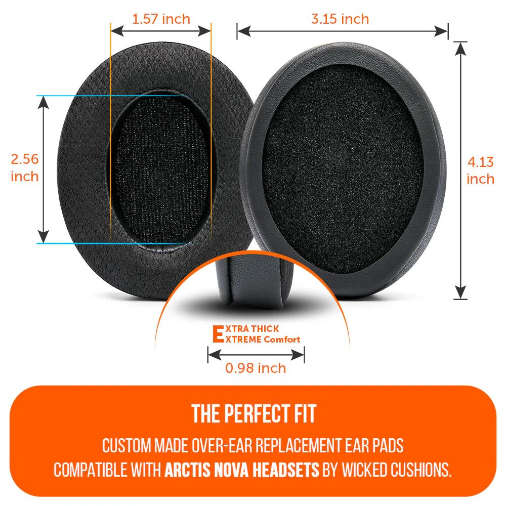 Earpads, Headband, & Speaker Plates Mod Kit for Arctis Nova Headsets - Image 4