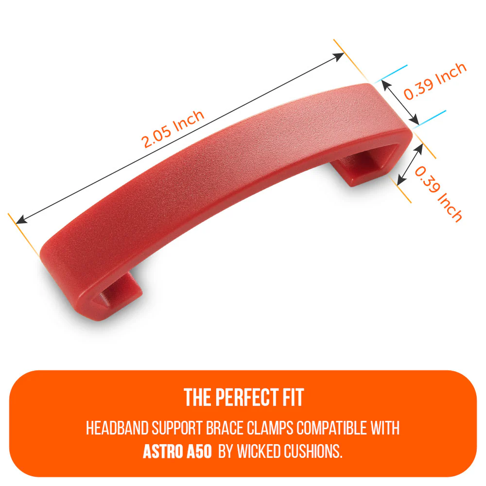 Headband Support Clamps for Astro A50 Gen 1/2/3/4/5/A50X – WC ClampZ A50 (2-Pack) - Image 10