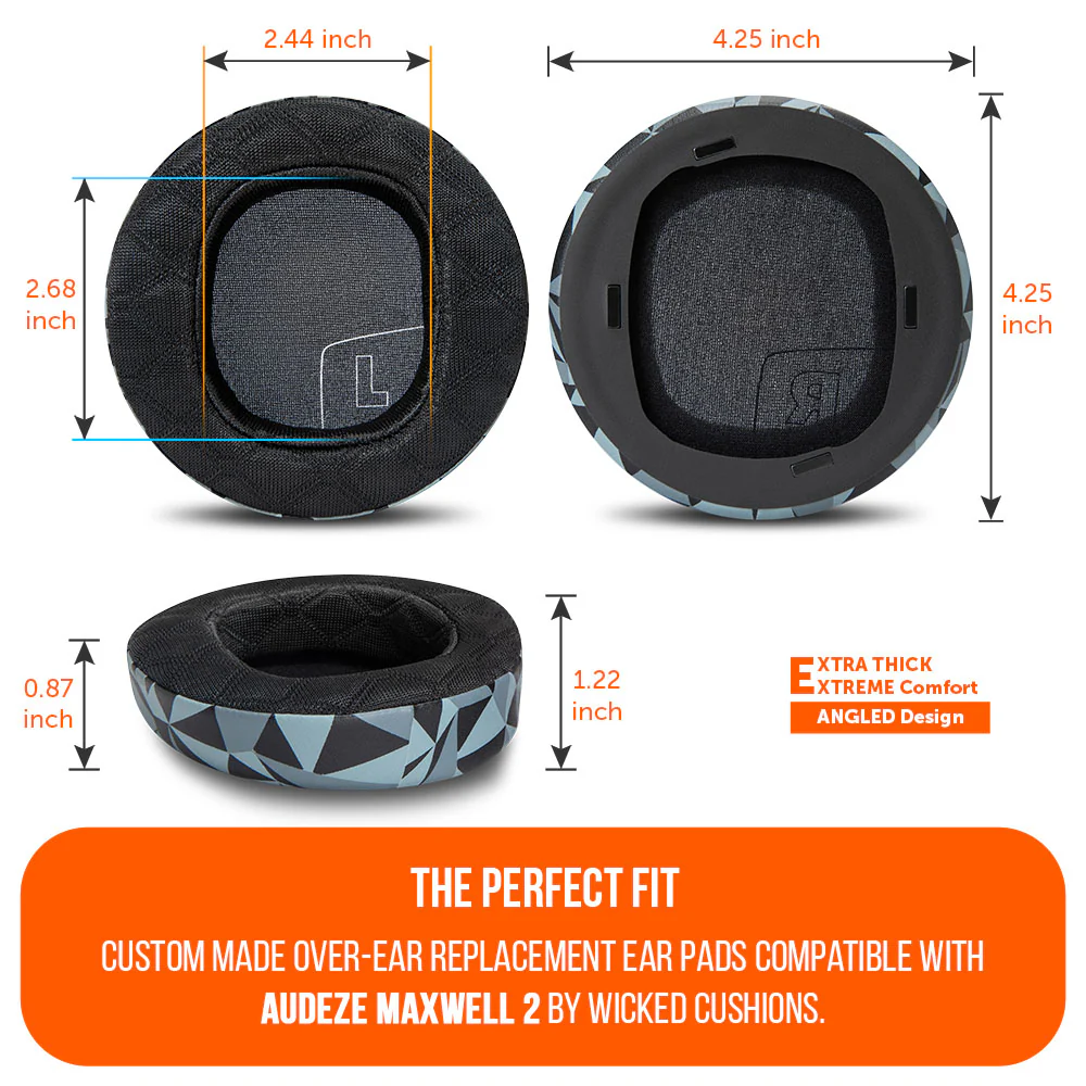 Audeze Maxwell 2 Cooling Gel Earpads – WC FreeZe Maxwell 2 - Image 33