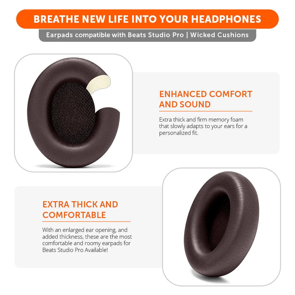 Beats Studio Pro Earpads by Wicked Cushions - Image 16