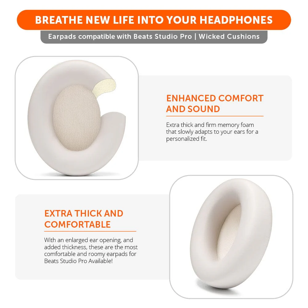 Beats Studio Pro Earpads by Wicked Cushions - Image 28