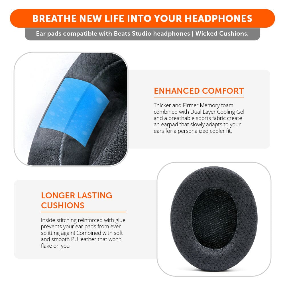 Beats Studio Earpads - WC FreeZe Cooling Gel - Image 3