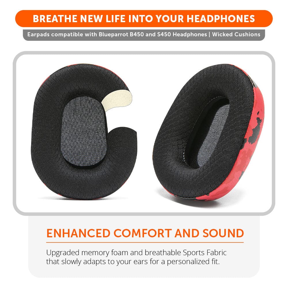 Upgraded BlueParrot B450 Earpads - WC PadZ B450 - Image 17