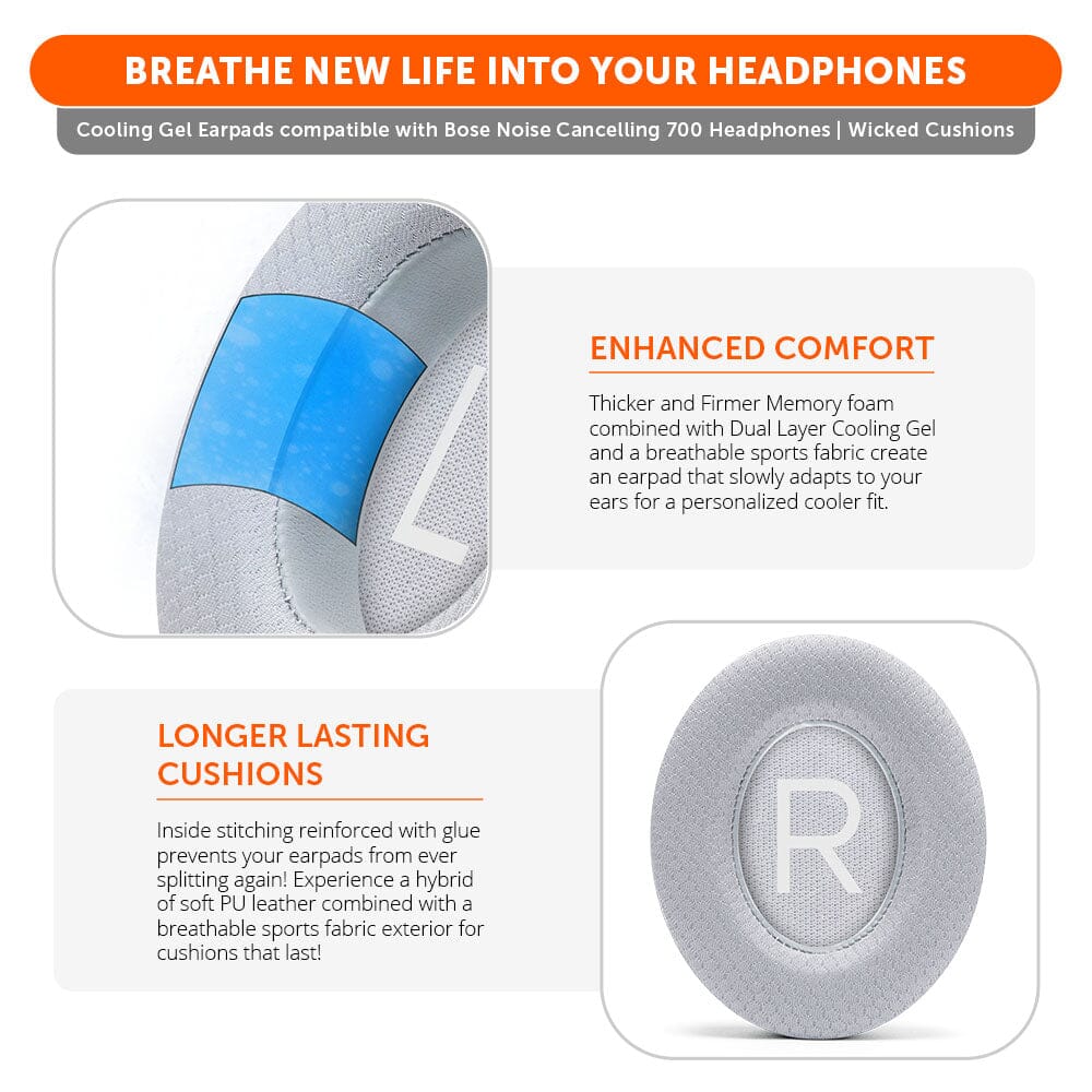 Bose NC 700 Cooling Gel Earpads - WC FreeZe - Image 9