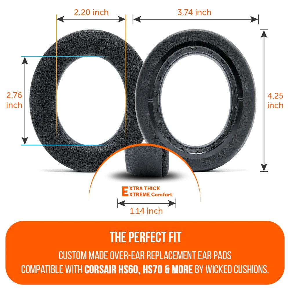 Corsair HS50, HS60, and HS70 Earpads - WC FreeZe Cooling Gel - Image 4