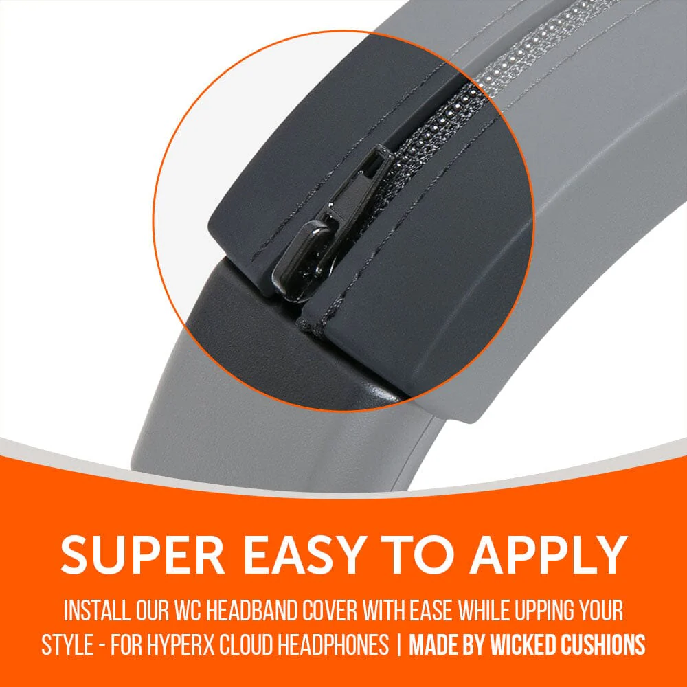 Silicone Headband Cover for HyperX Cloud Series Headphones - WC BandZ Cloud - Image 3