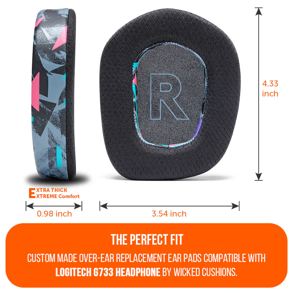 Logitech G733 Earpads - WC FreeZe Cooling Gel - Image 18