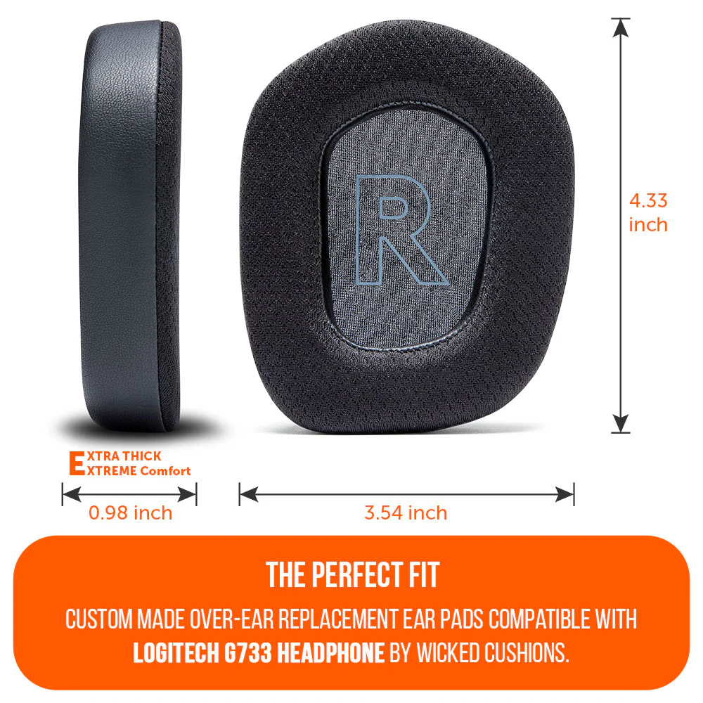 Logitech G733 Earpads - WC FreeZe Cooling Gel - Image 4