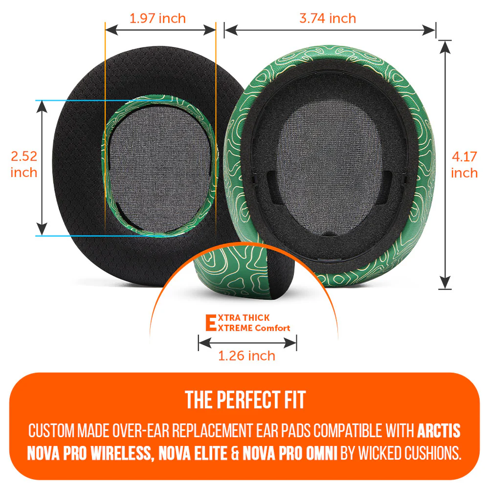 Arctis Nova Pro Wireless, Nova Elite & Nova Pro Omni Earpads - WC FreeZe Cooling Gel - Image 107
