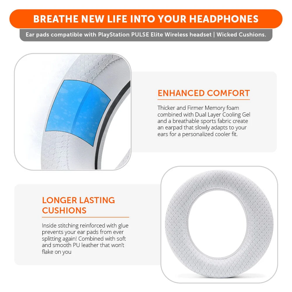 PlayStation Pulse Elite Cooling Gel Earpads - WC FreeZe Pulse Elite - Image 9