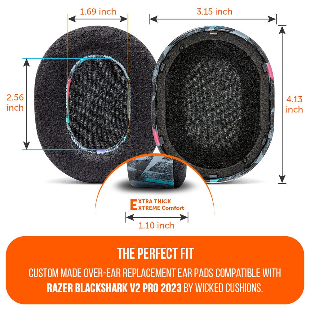 Razer Blackshark V2 Pro 2023 Earpads - WC FreeZe Cooling Gel - Image 10