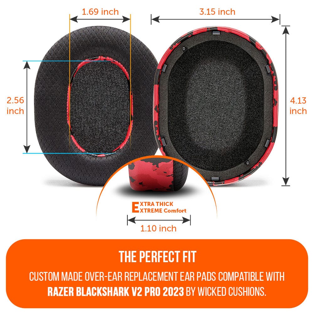Razer Blackshark V2 Pro 2023 Earpads - WC FreeZe Cooling Gel - Image 22