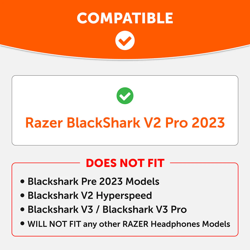 Razer Blackshark V2 Pro 2023 Earpads - WC FreeZe Cooling Gel - Image 25