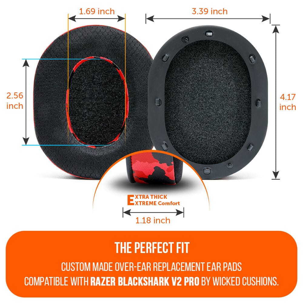 Razer Blackshark V2 Pro Earpads - WC FreeZe Cooling Gel (PREĀ 2023Ā model) - Image 16