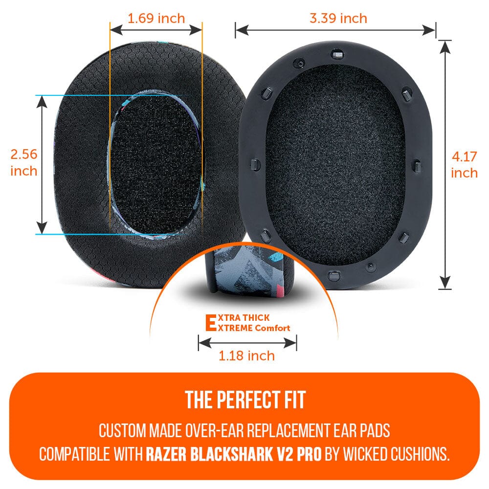 Razer Blackshark V2 Pro Earpads - WC FreeZe Cooling Gel (PREĀ 2023Ā model) - Image 22