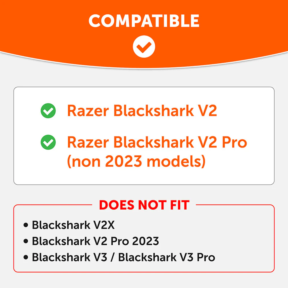 Razer Blackshark V2 Pro Earpads - WC FreeZe Cooling Gel (PREĀ 2023Ā model) - Image 25