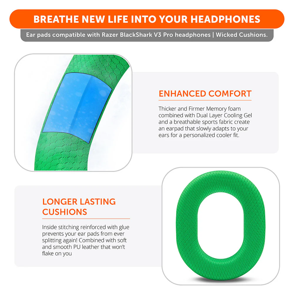 Razer BlackShark V3 Pro Cooling Gel Earpads – WC FreeZe Blackshark V3 Pro - Image 10