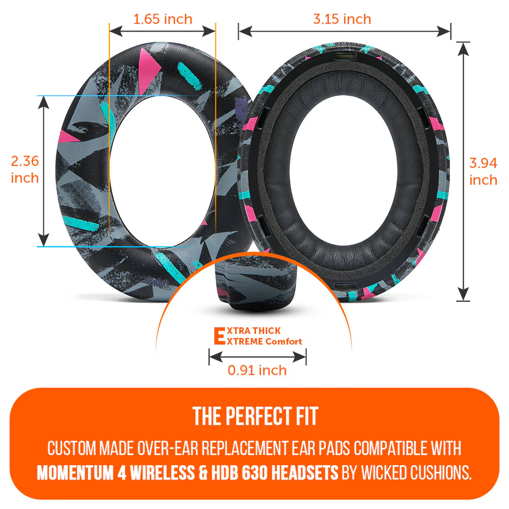 Sennheiser Momentum 4 & HDB 630 Earpads - WC PadZ Momentum 4 & HDB 630 - Image 16