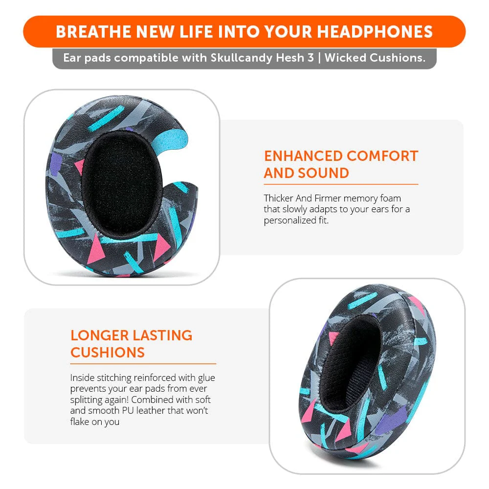 Skullcandy Hesh 3, Evo, and Crusher Replacement Earpads - Image 21