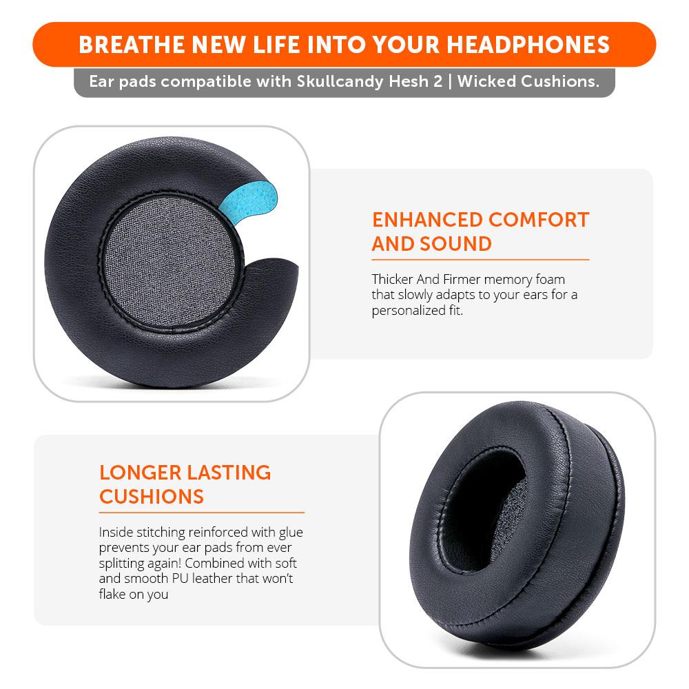 Skullcandy Hesh 2 Replacement Earpads - Image 3