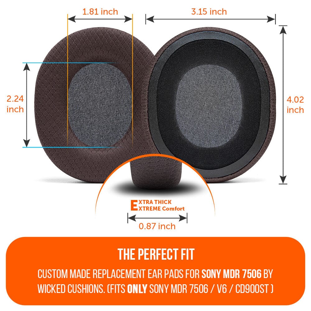 Replacement Earpads For Sony MDR 7506 - Image 34