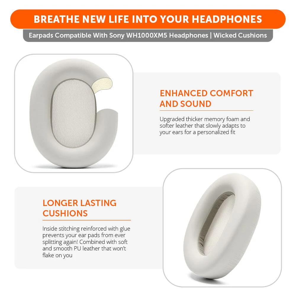 Upgraded Sony XM5 Replacement Ear Pads - Image 21