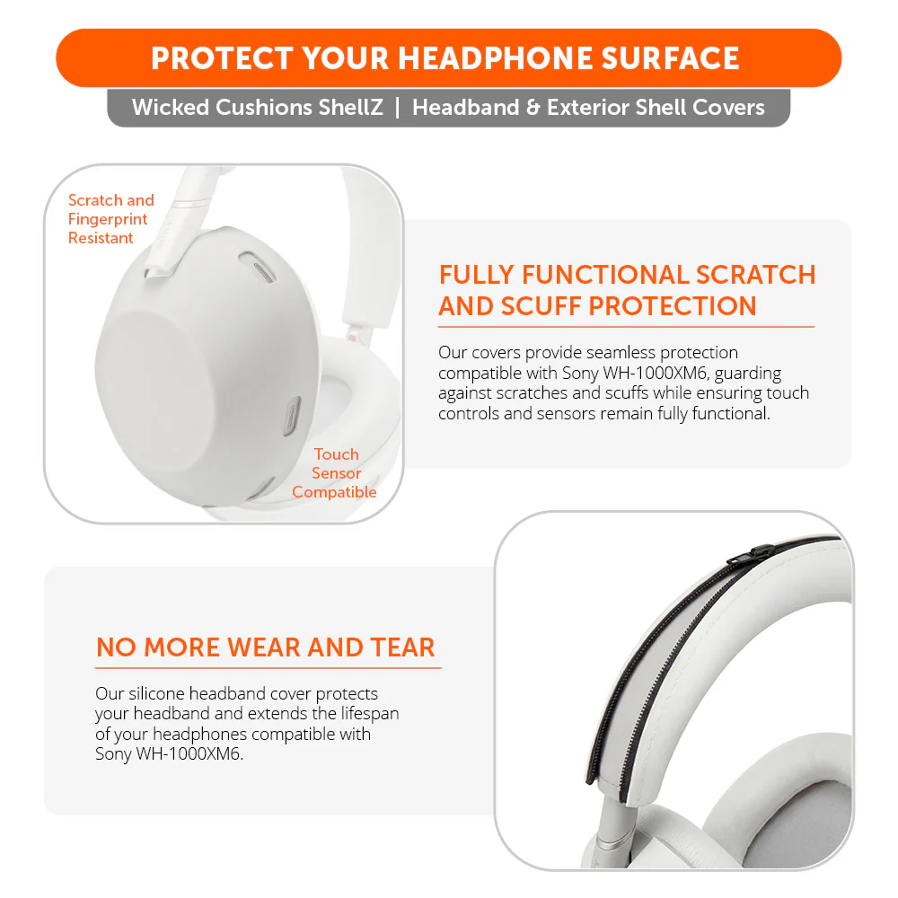 Sony XM6 Protective Shell Cover - WC ShellZ XM6 - Image 21
