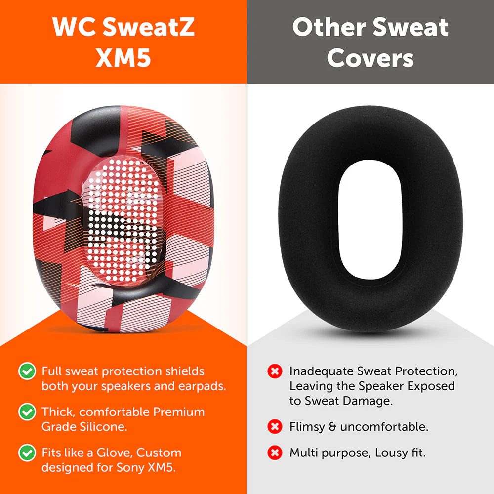 Sony WH-1000XM5 Earpad Sweat Covers - WC SweatZ - Image 53