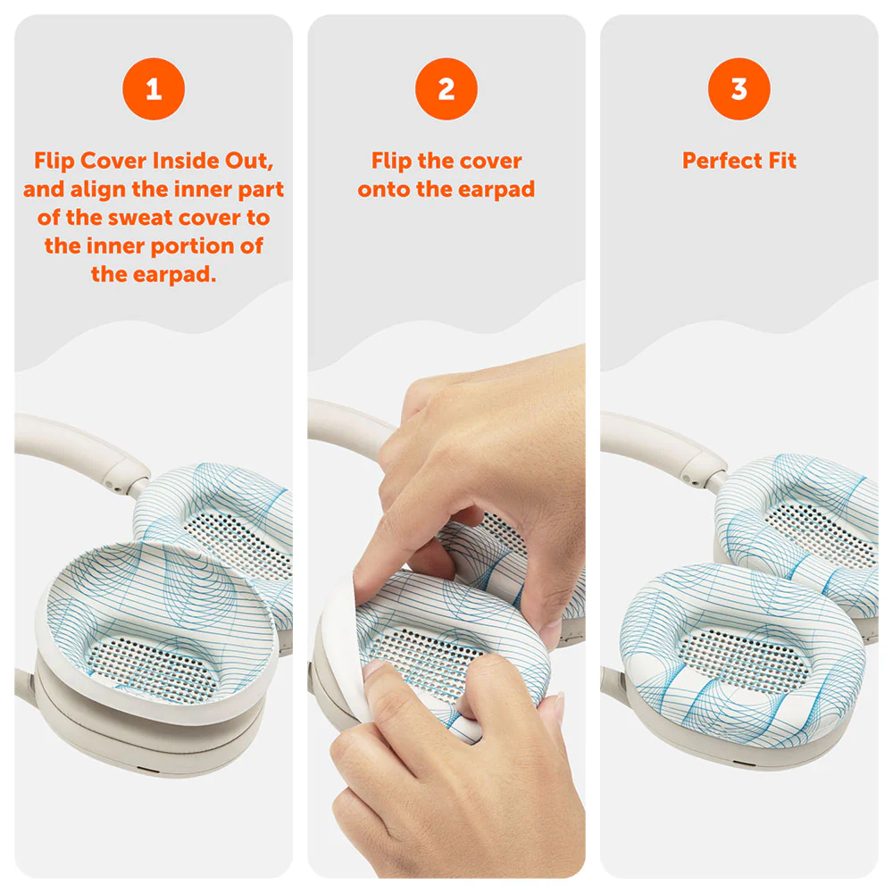 Sony WH-1000XM5 Earpad Sweat Covers - WC SweatZ - Image 82