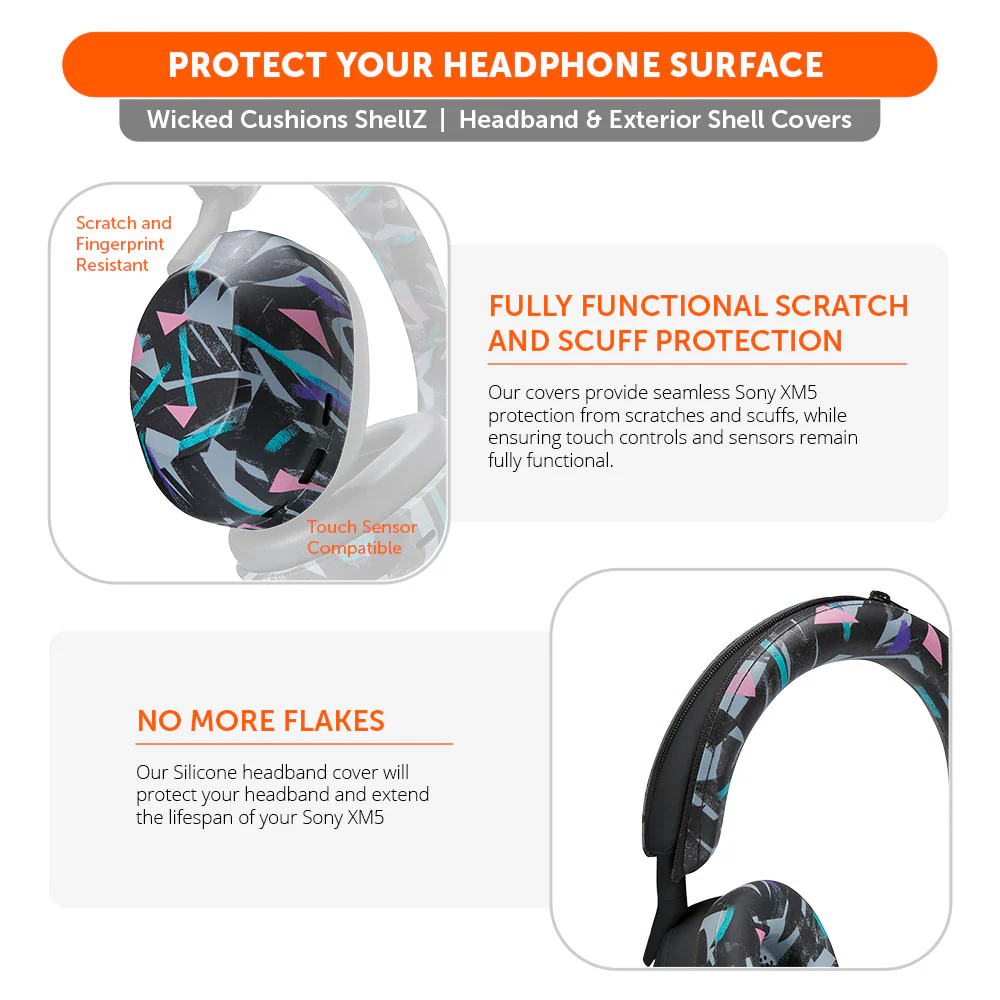 Sony XM5 Protective Shell Cover - WC ShellZ XM5 - Image 12
