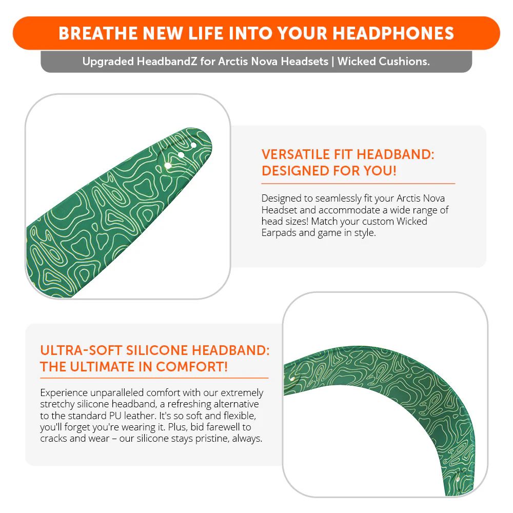 Upgraded Headband Replacement for Arctis Nova Headphones - Image 122