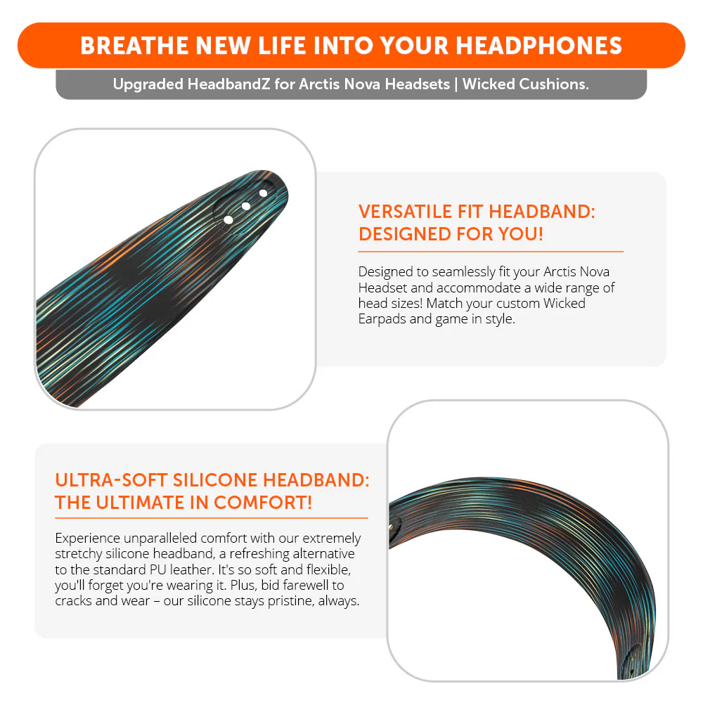 Upgraded Headband Replacement for Arctis Nova Headphones - Image 136