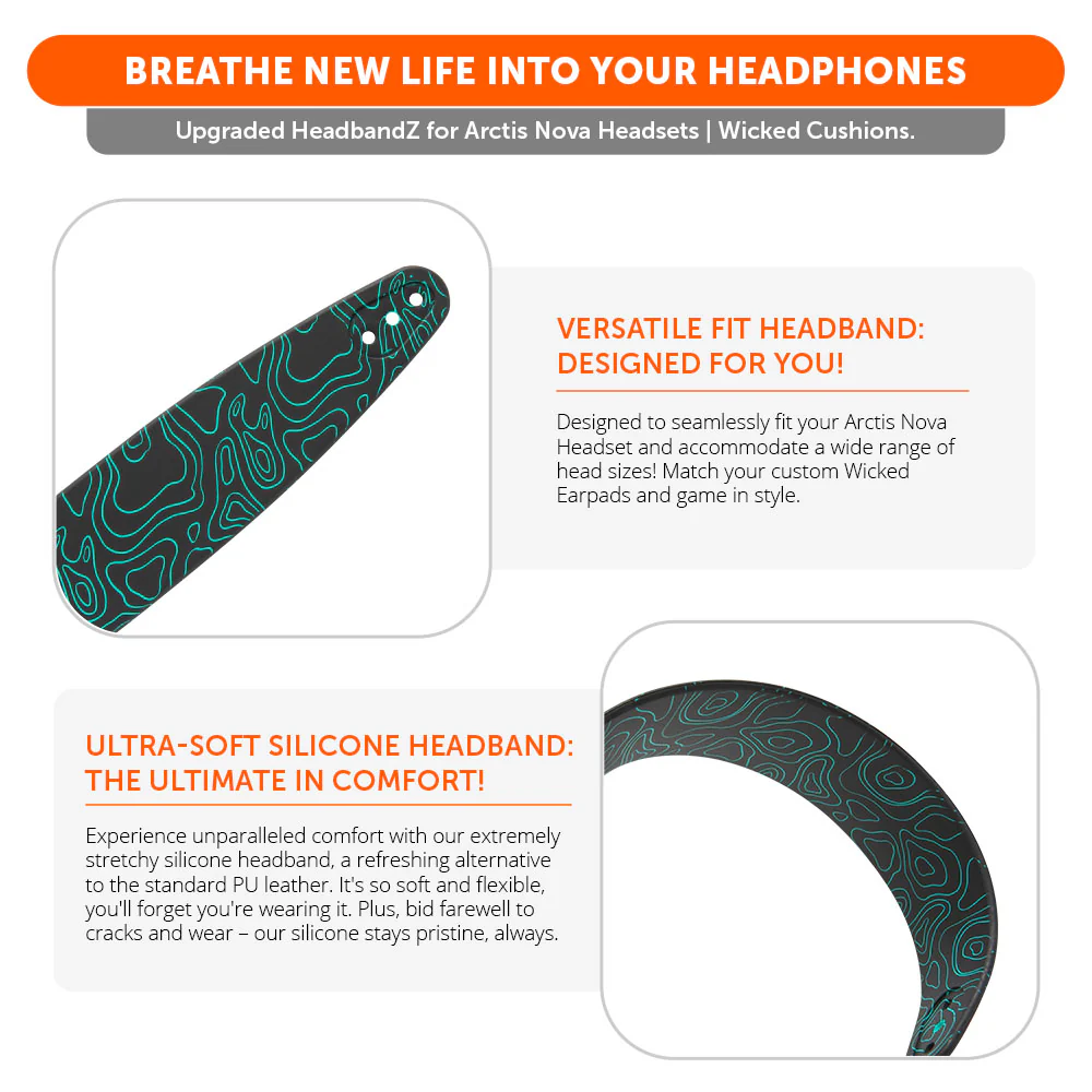 Upgraded Headband Replacement for Arctis Nova Headphones - Image 150
