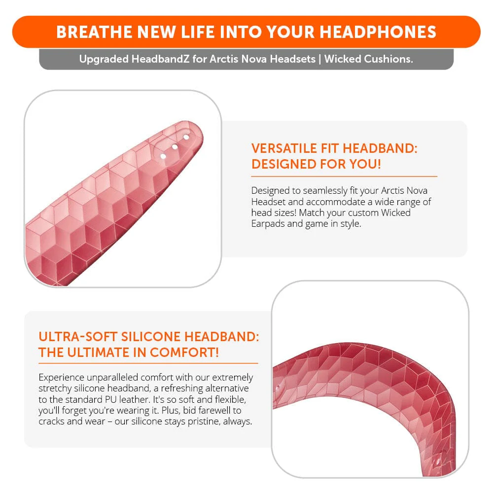 Upgraded Headband Replacement for Arctis Nova Headphones - Image 66