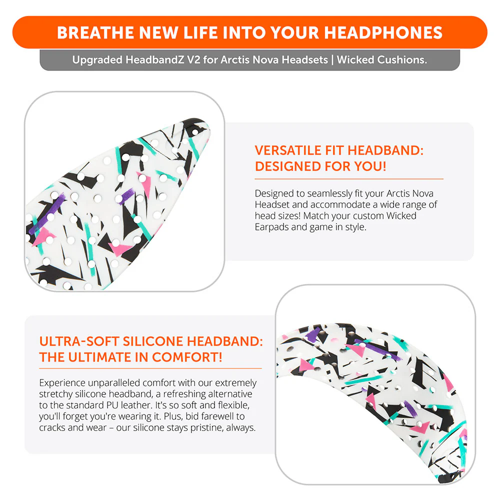 Extra Wide SteelSeries Arctis Nova Headband Replacement – WC HeadbandZ Arctis Nova V2 - Image 17