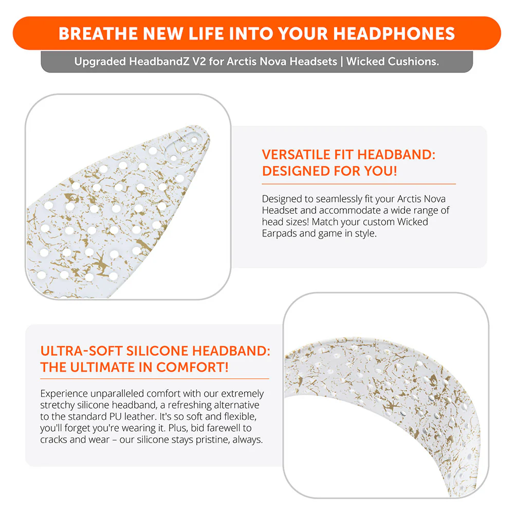 Extra Wide SteelSeries Arctis Nova Headband Replacement – WC HeadbandZ Arctis Nova V2 - Image 45