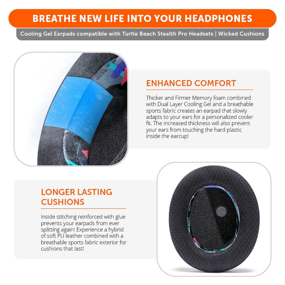 Turtle Beach Stealth Pro Earpads - WC FreeZe Cooling Gel - Image 21
