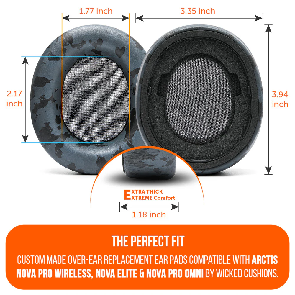 Arctis Nova Pro Wireless, Nova Elite & Nova Pro Omni Earpads - WC PadZ Nova Pro Wireless - Image 10