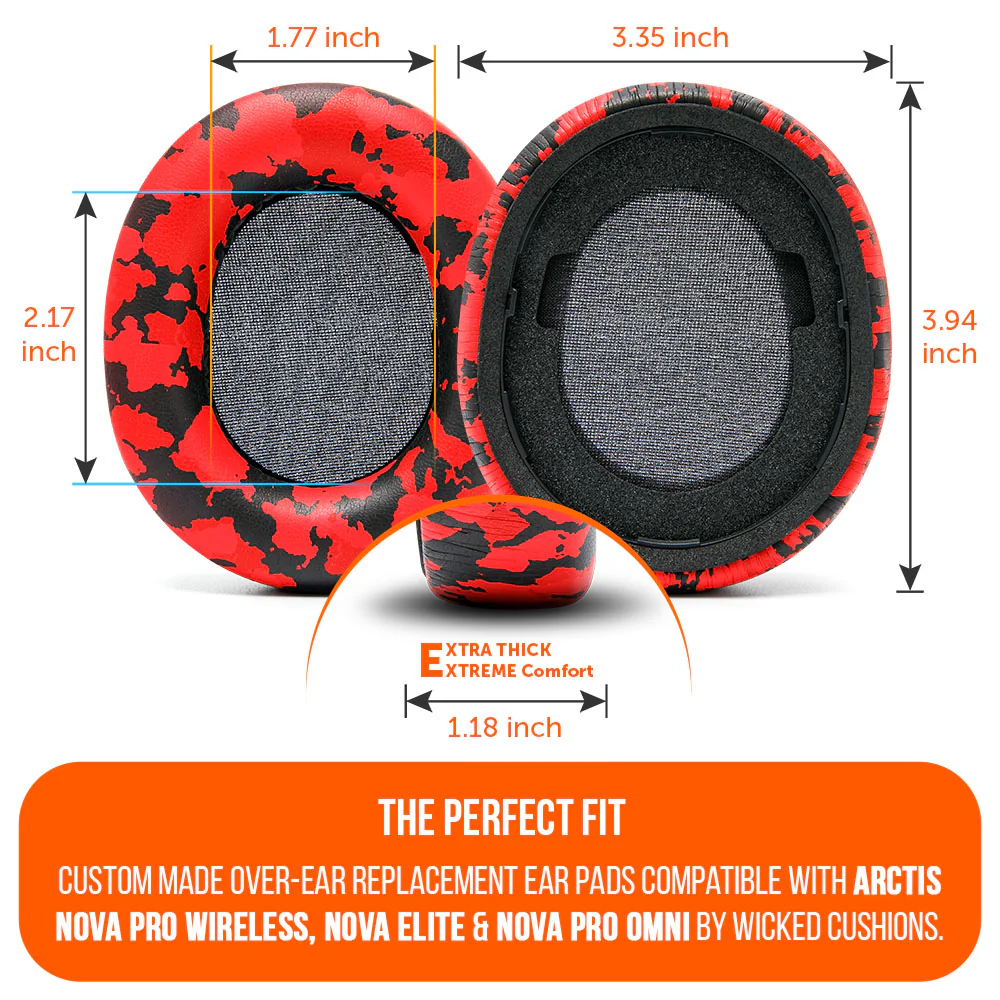 Arctis Nova Pro Wireless, Nova Elite & Nova Pro Omni Earpads - WC PadZ Nova Pro Wireless - Image 16